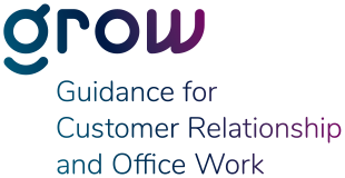 grow – Guidance for Customer Relationship and Office Work